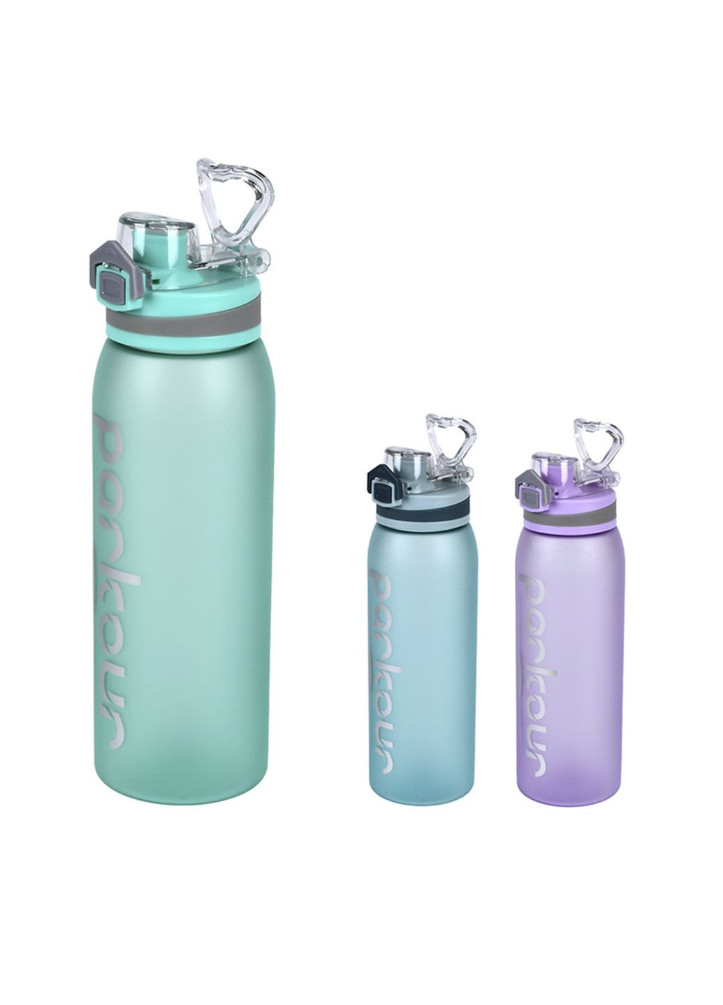 Пляшка-поїлка Parkour, 900 мл. колір різнокольоровий ЦБ-00283293 No Brand (351284048)