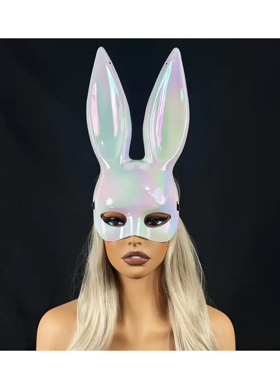 Маска кролика PlayBoy глянсова костюмна маска для вечірок та Хеллоуїна No Brand (361231004)