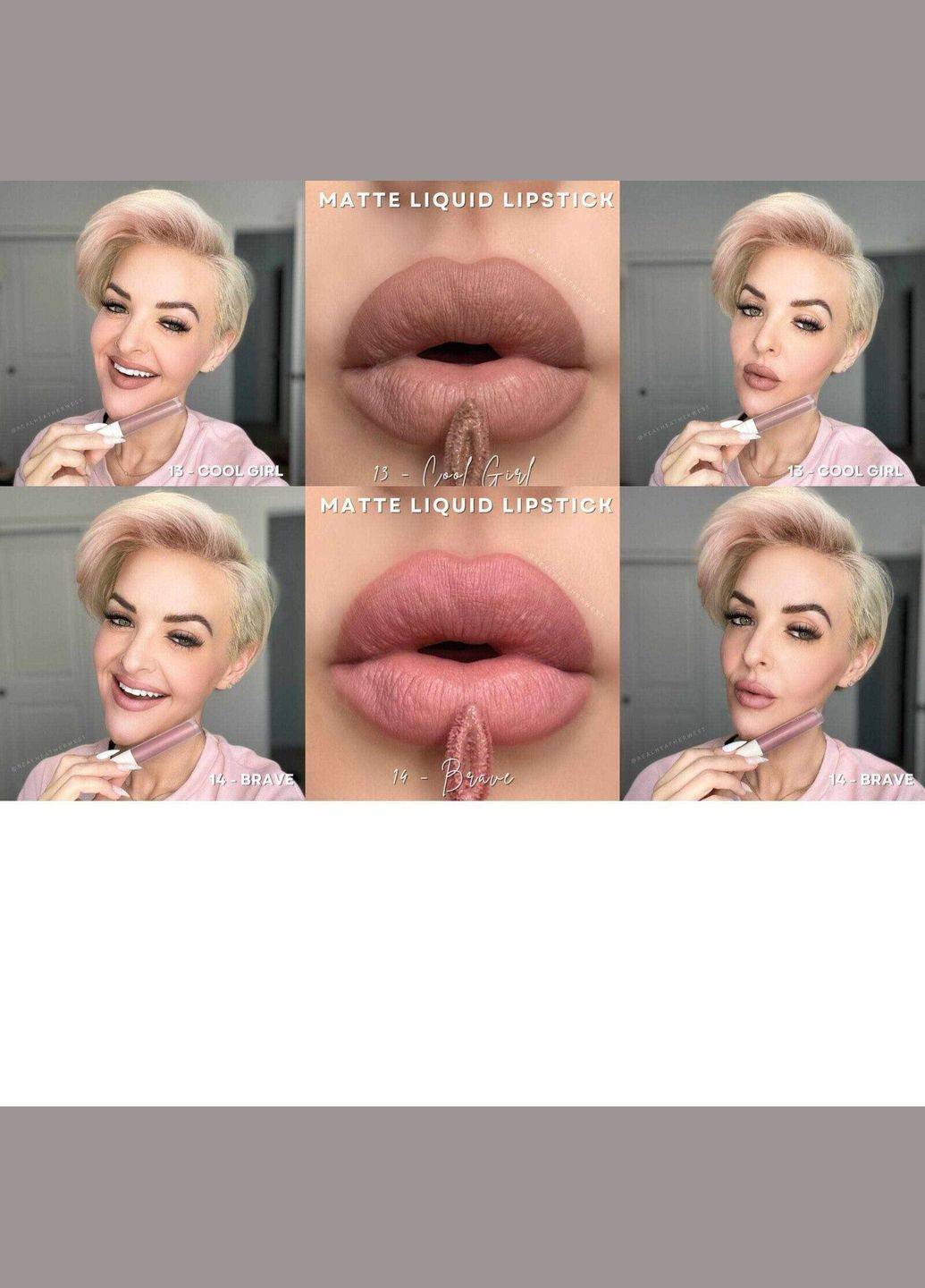 Рідка Матова Помада 13 Cool Girl 4 г Farmasi (295265874)