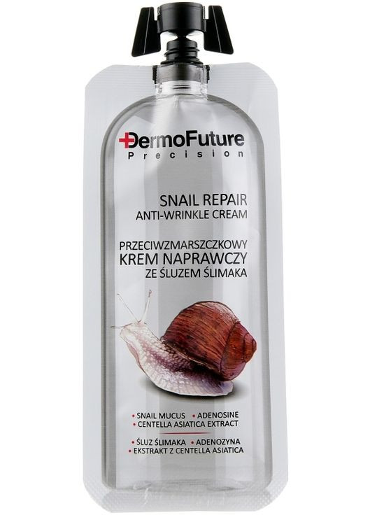 Відновлювальний крем від зморшок, з муцином равлика - Dermo Future Snail Repair Anti-Wrinkle Cream 12ml (419925-2138) Dermofuture (368646150)