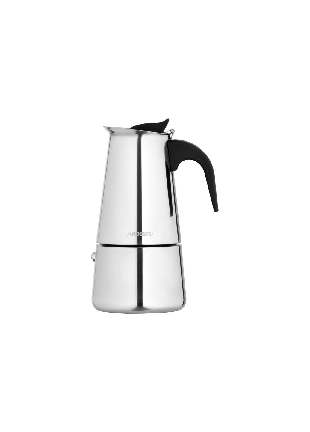 Гейзерна кавоварка Gemini Apulia 4 чашки нержавіюча сталь AR0804SS Ardesto (273225394)