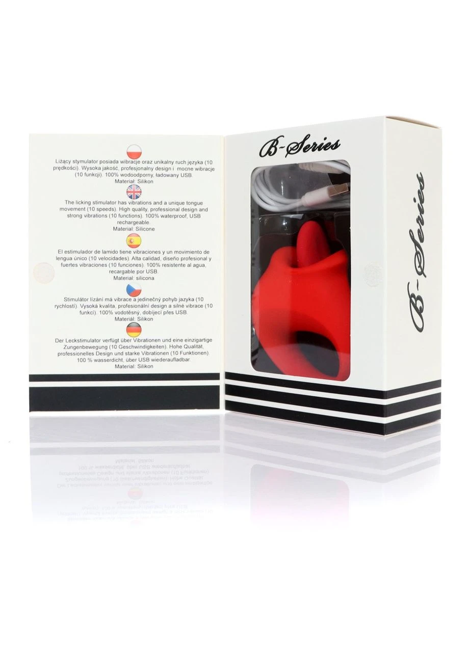Кліторальний вібростимулятор - Rechargeable Licking Stimulator Boss Series (383103389)