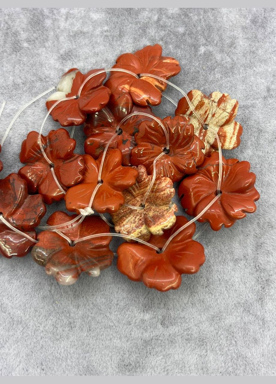 Заготовки яшма квітка 23 мм. No Brand (311678248)