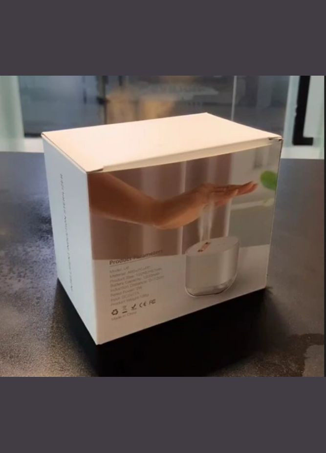 Бесконтактный сенсорный диспенсер стерилизатор рук Sterilizer 44 аккумуляторный Белый ORIGINAL (302975712)