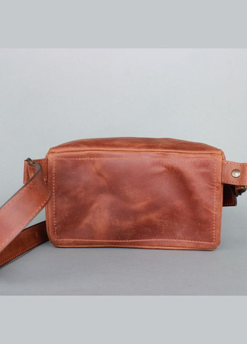 Кожаная поясная сумка светло-коричневая винтажная (A-026977) The Wings (328444469)