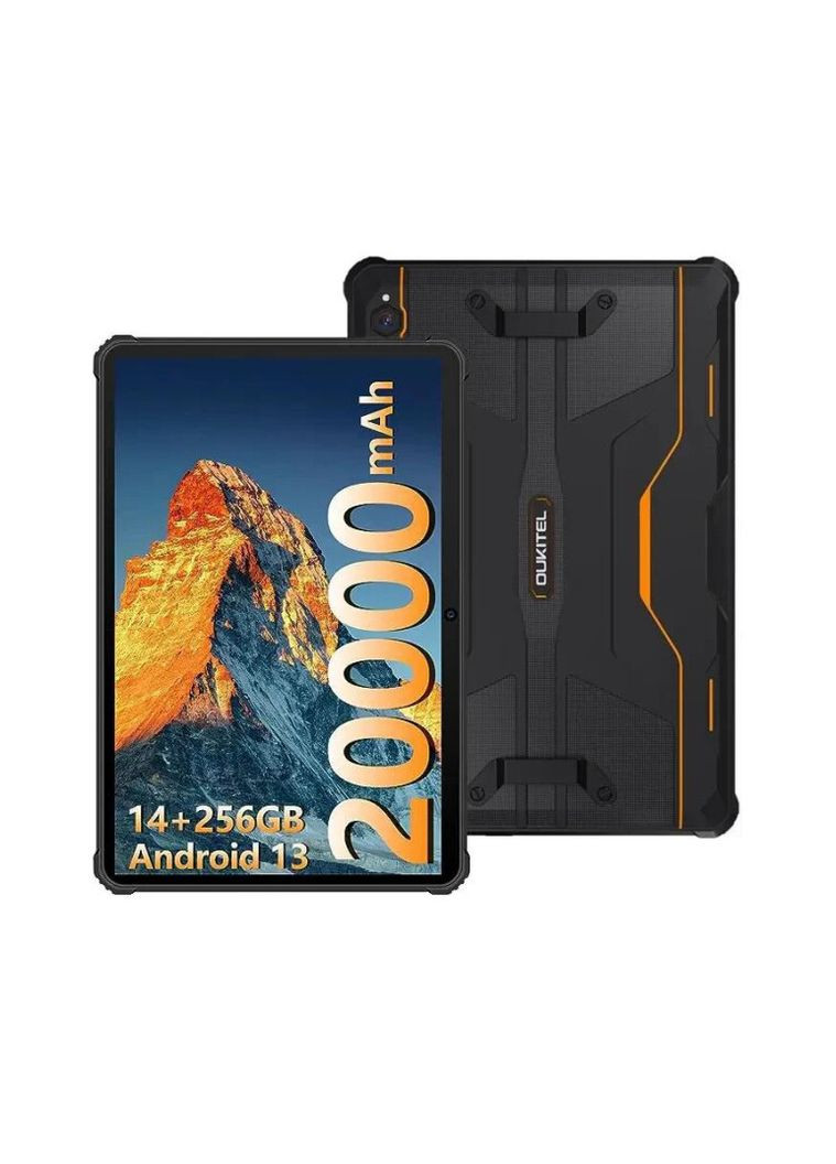 Планшет RT6 8/256GB 4G Dual Sim Чернооранжевый Oukitel (279553767)