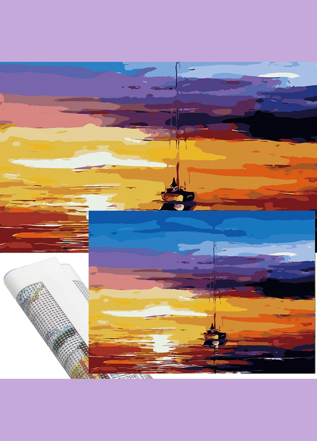 Набір алмазної мозаїки (вишивки) 40 x 30 см DP0023 Springos (314693121)