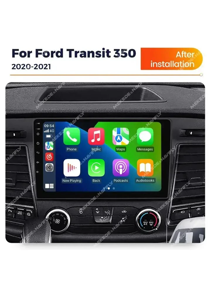 Штатна магнітола M6 Plus Ford (2020-2021) M6 Plus 360° 2k 4Gb+64Gb B CarPlay QLED Mekede Transit (384274382)