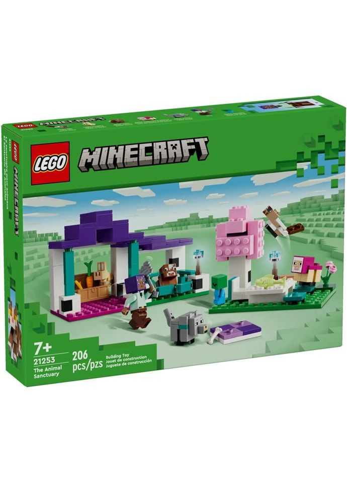 Конструктор Minecraft Притулок для тварин (21253) Lego (281425506)