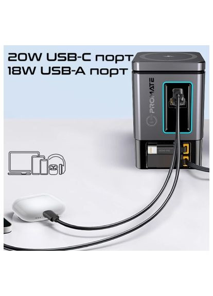 Зарядное устройство (PowerSync-105) Promate wireless charger powersync-105 (369883819)