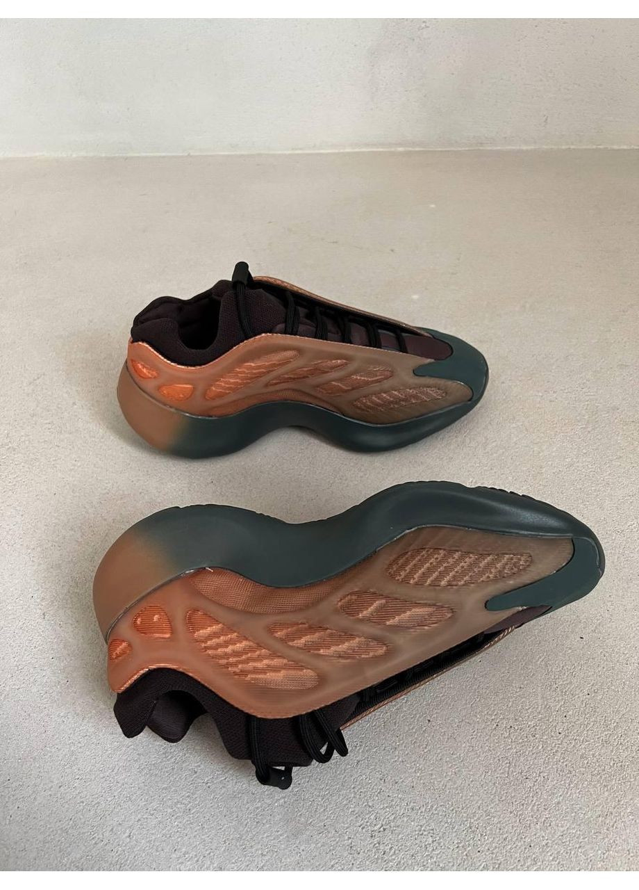 Чорні Осінні кросівки чоловічі adidas yeezy boost 700 v3 fade адідас ізі буст No Brand