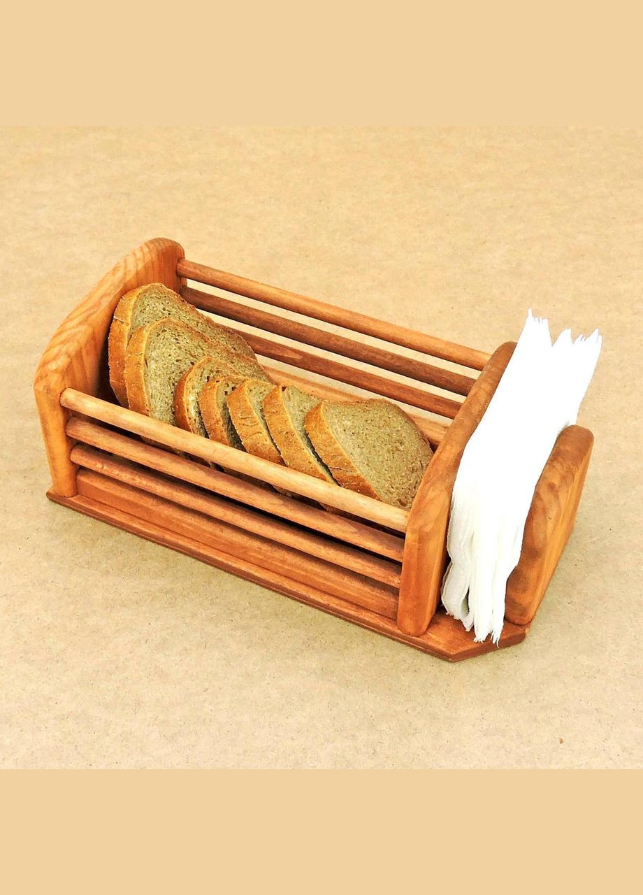 Хлебный лоток из дерева Бастилия шафран (ХЛБ-000406) No Brand (327423204)