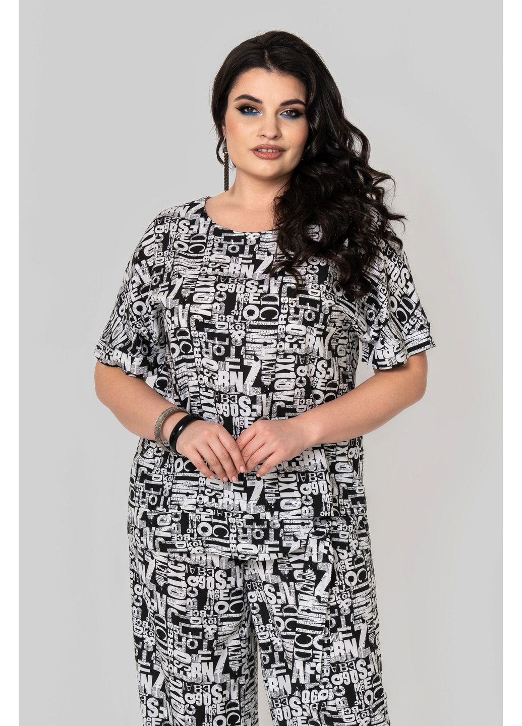 Костюм женский двухпредметный из штапеля All Posa (ap102370p) A'll Posa (355262361)