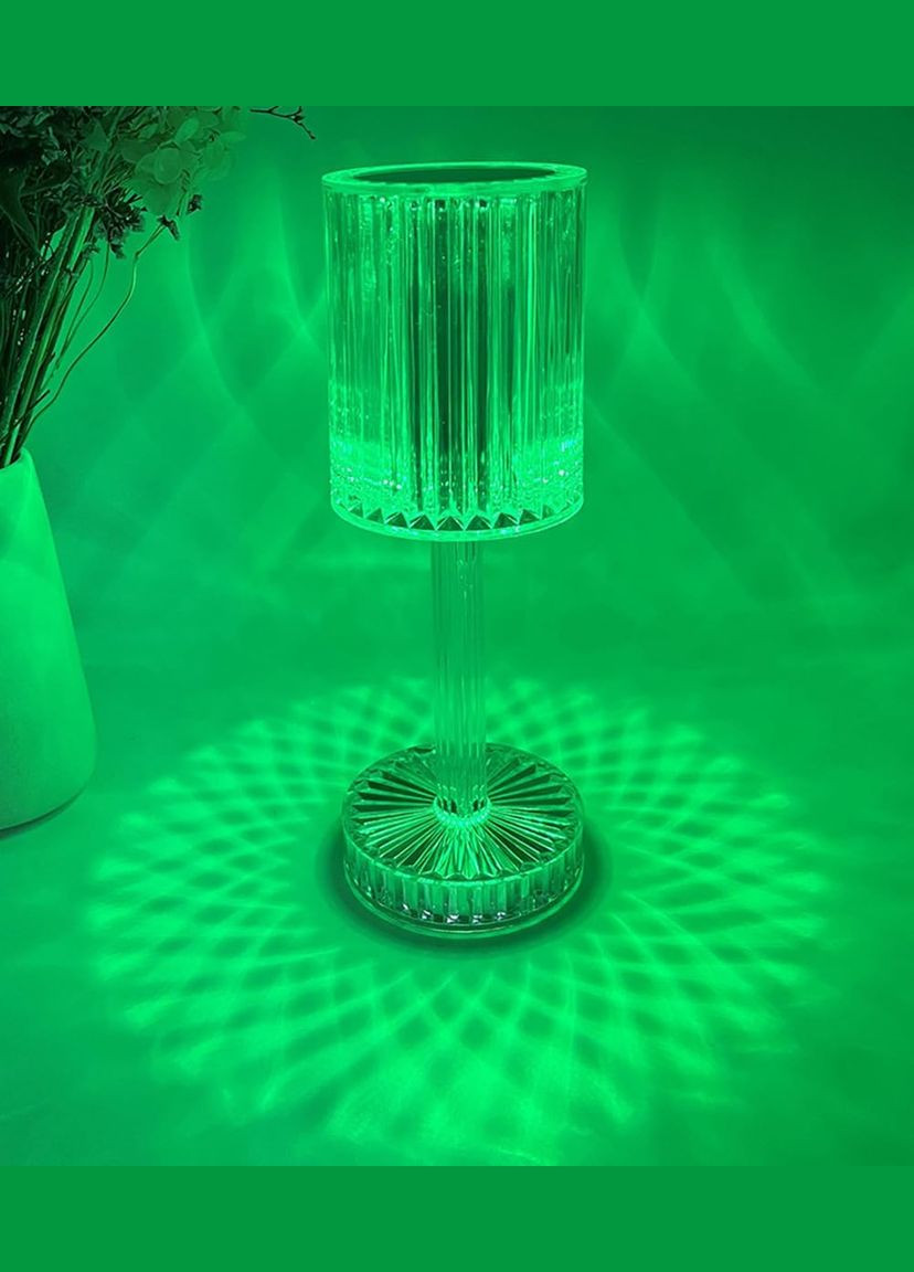 Настільна лампа-нічник K4 з пультом RGB Нічник Rose Diamond Table Lamp VHG (338221057)