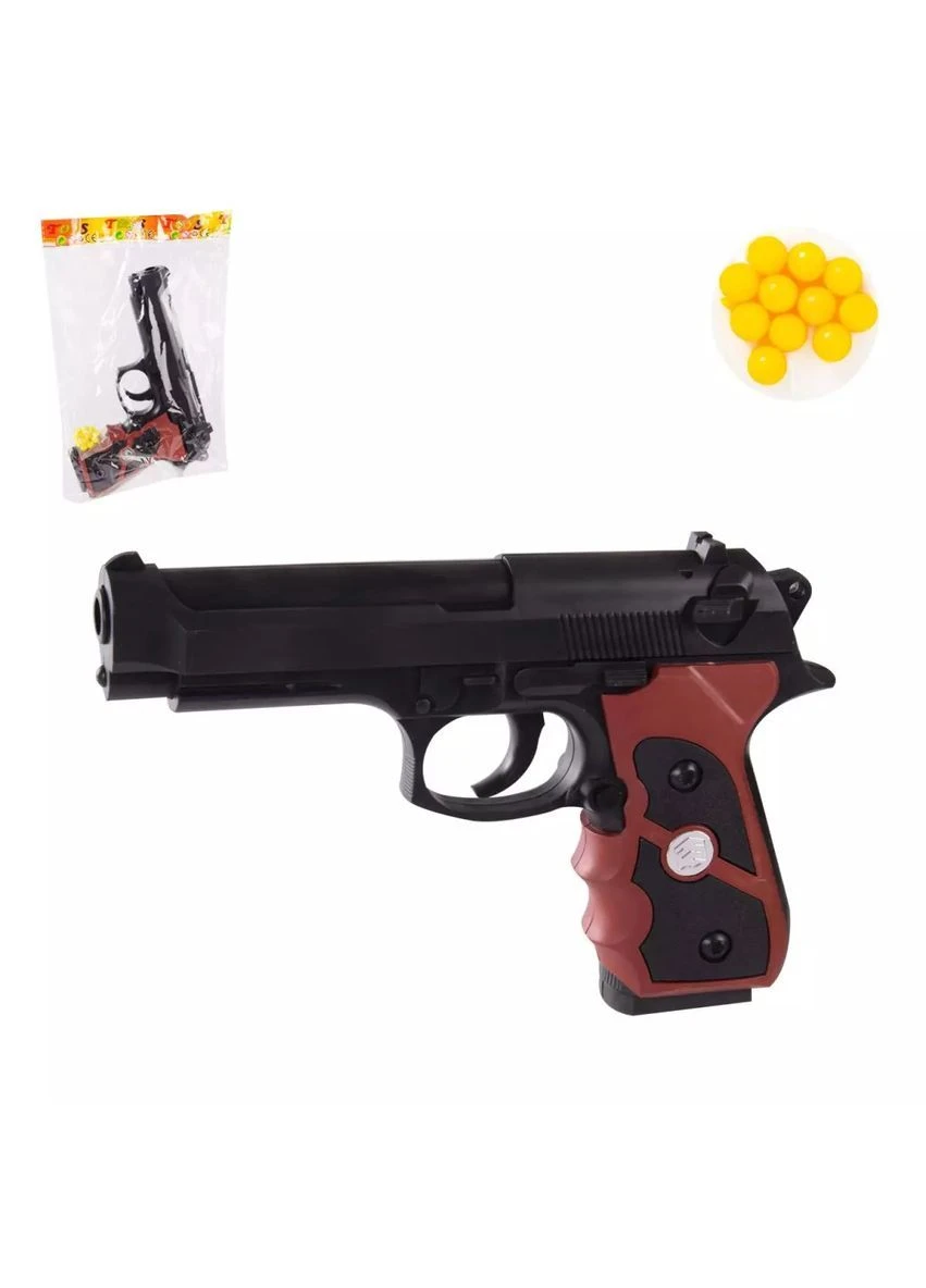 Дитячий пістолет з м'якими кульками, довжина 20 см - No Brand 779 (374658590)