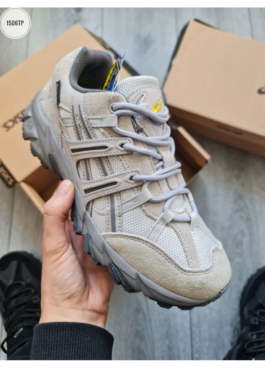 Бежеві Осінні кросівки чоловічі asics gel-sonoma 15-50 gore-texlight beige асікс гель сонома 15-50 No Brand