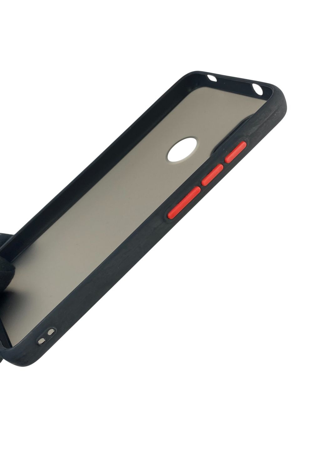 Чохол для телефона Redmi 6 Pro з високими бортами із захистом камери на сяомі редмі 6 про чорний Xiaomi (366236671)