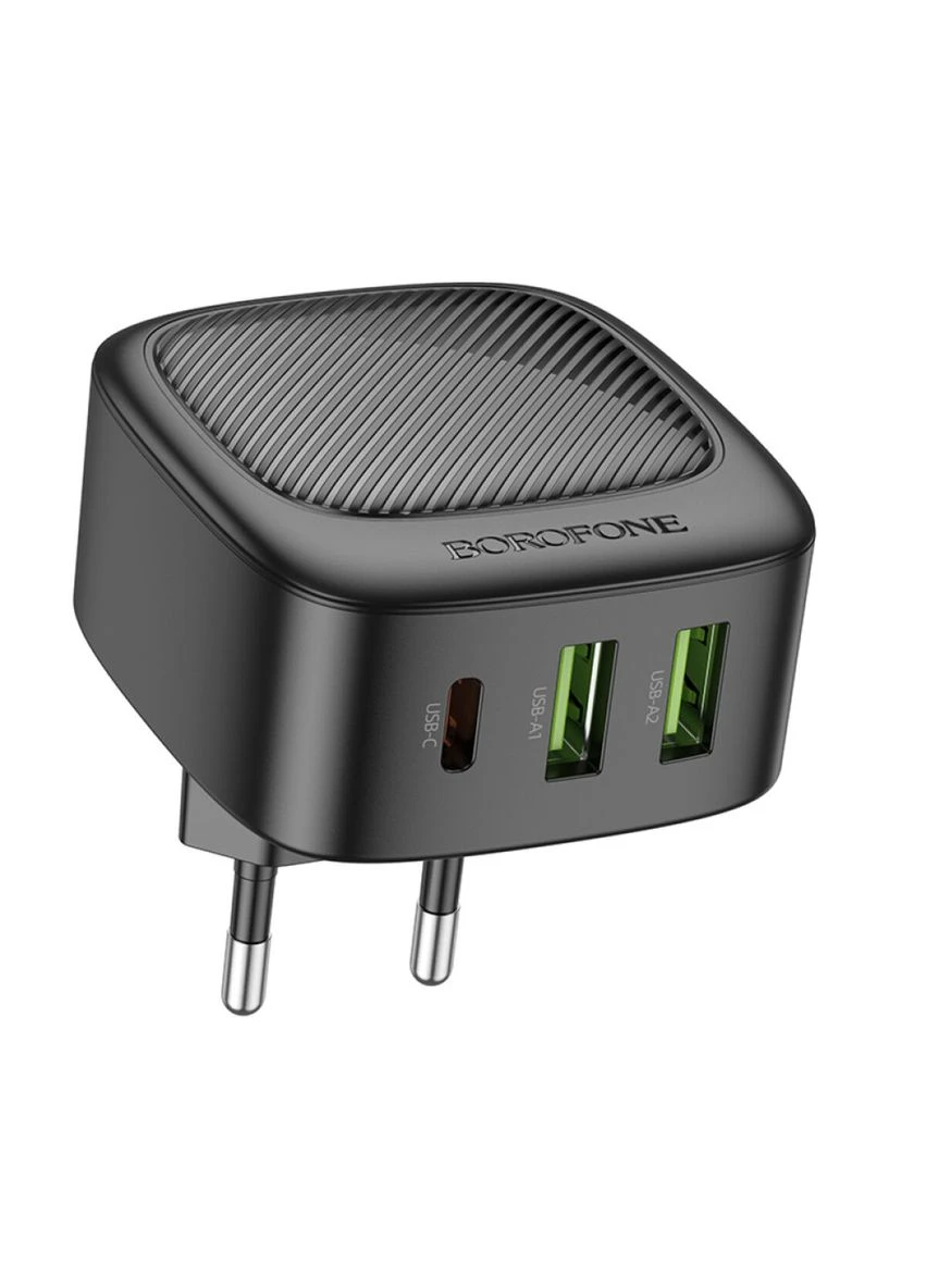 Сетевое зарядное устройство для PD30W(1C2A) charger(EU) Black (6941991109386) Borofone BAS23A Lucky (340062270)