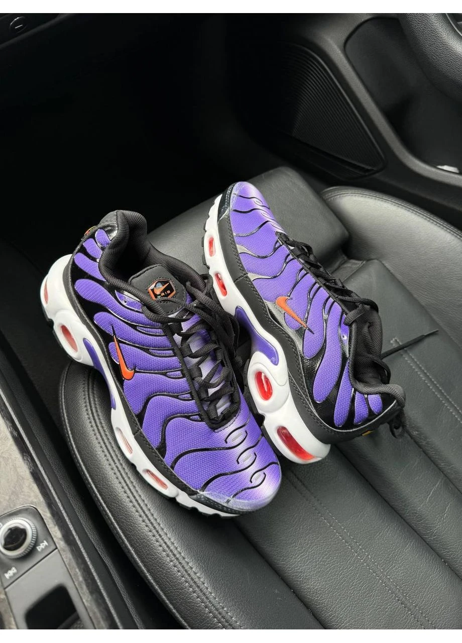 Фіолетові літні кросівки nike air max tn volt purple найк аір макс тн плюс фіолетові No Brand