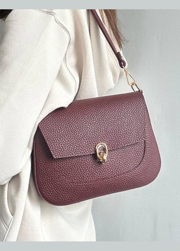 Сумка женская Кросс боди функциональная красная из экокожи NIUNIU (340239662)