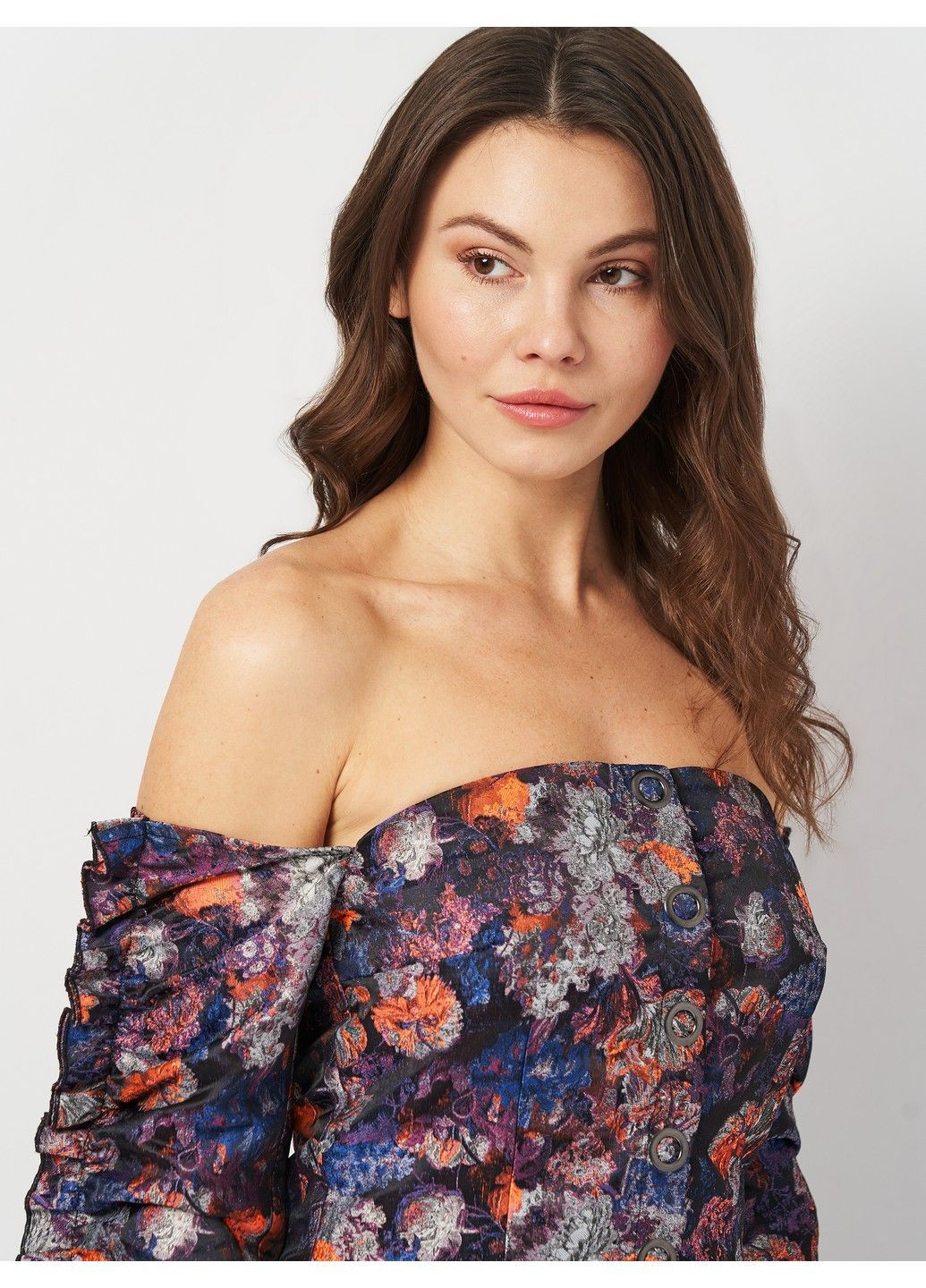 Фиолетовая блузка H&M