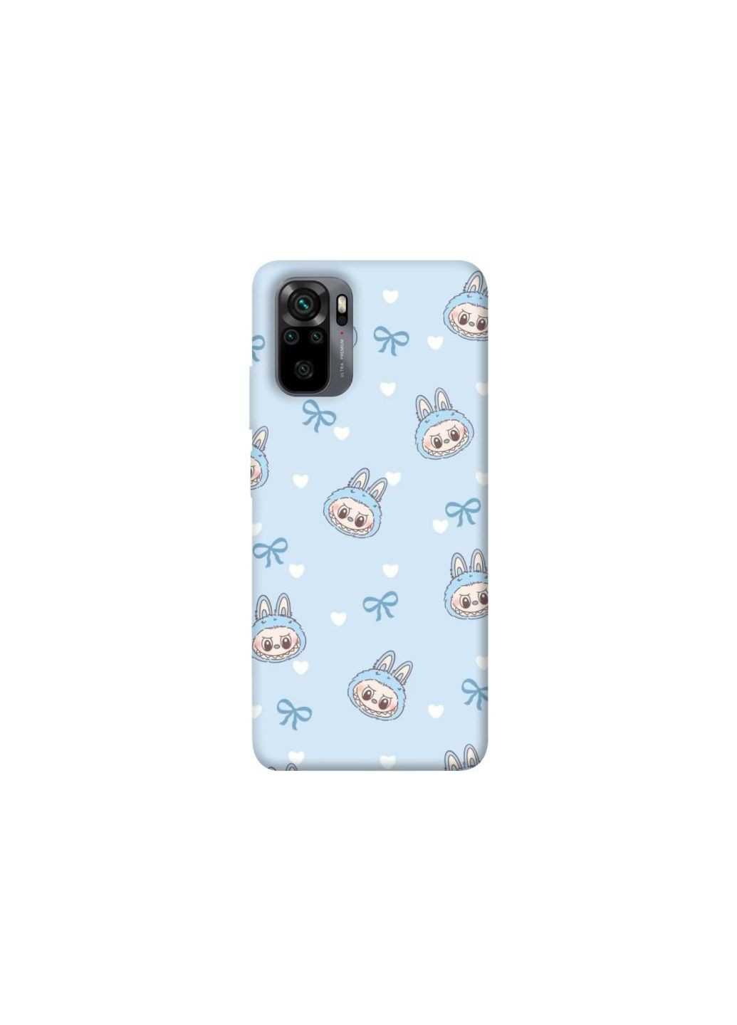 Чехол на Xiaomi Poco M5s Labubu Blue Frontalka (353836031)