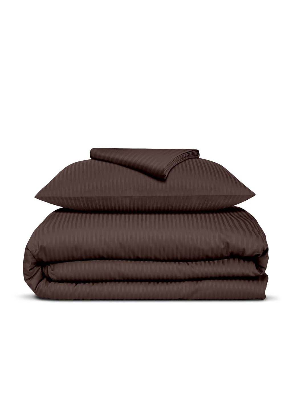 Подростковая постель сатин с простыней на резинке WALNUT 160х220 см Cosas (307477239)