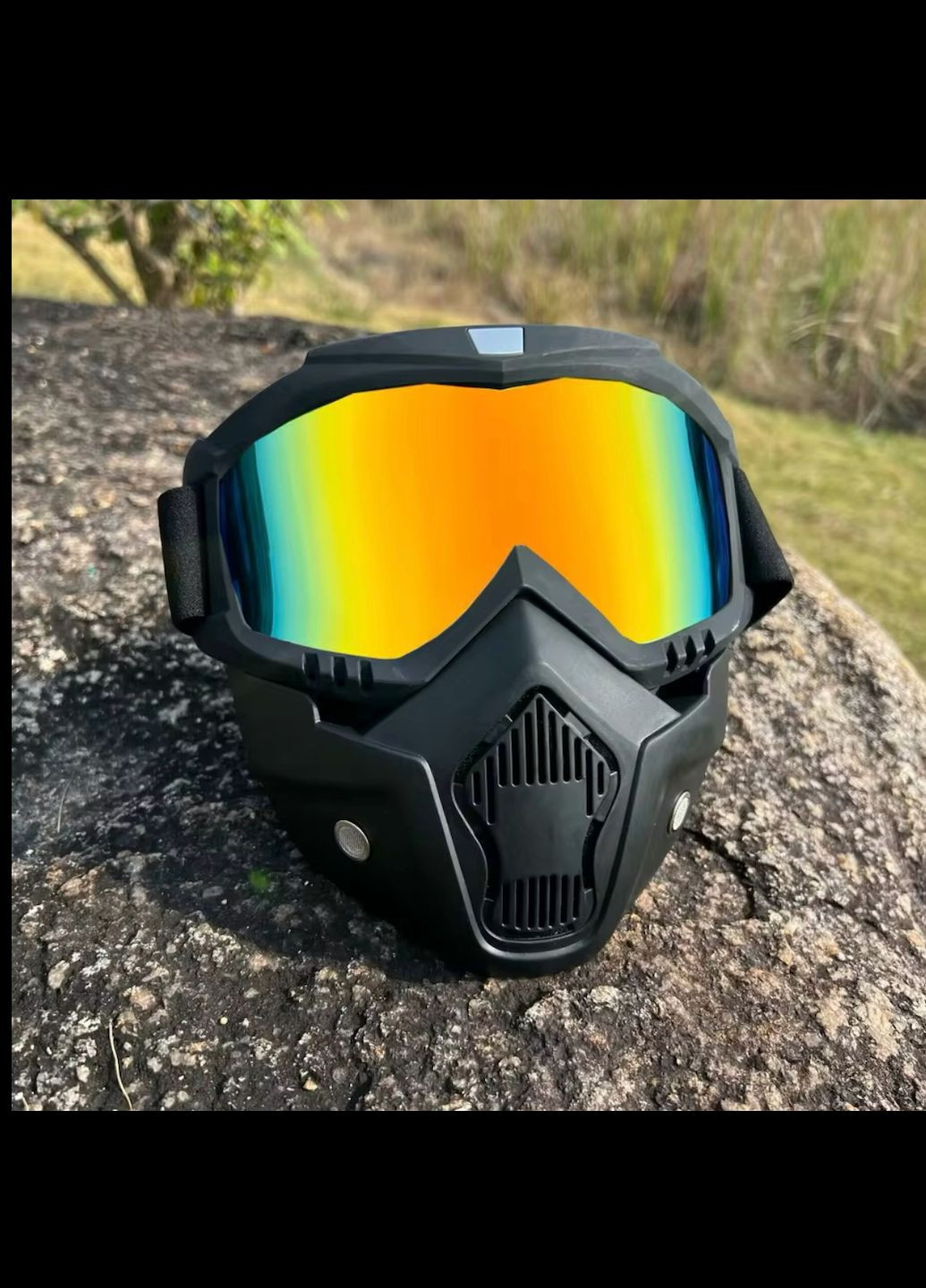 Окуляри 2 в 1 захисна "Трансформер" для екстремального спорту No Brand Маска (304640186)