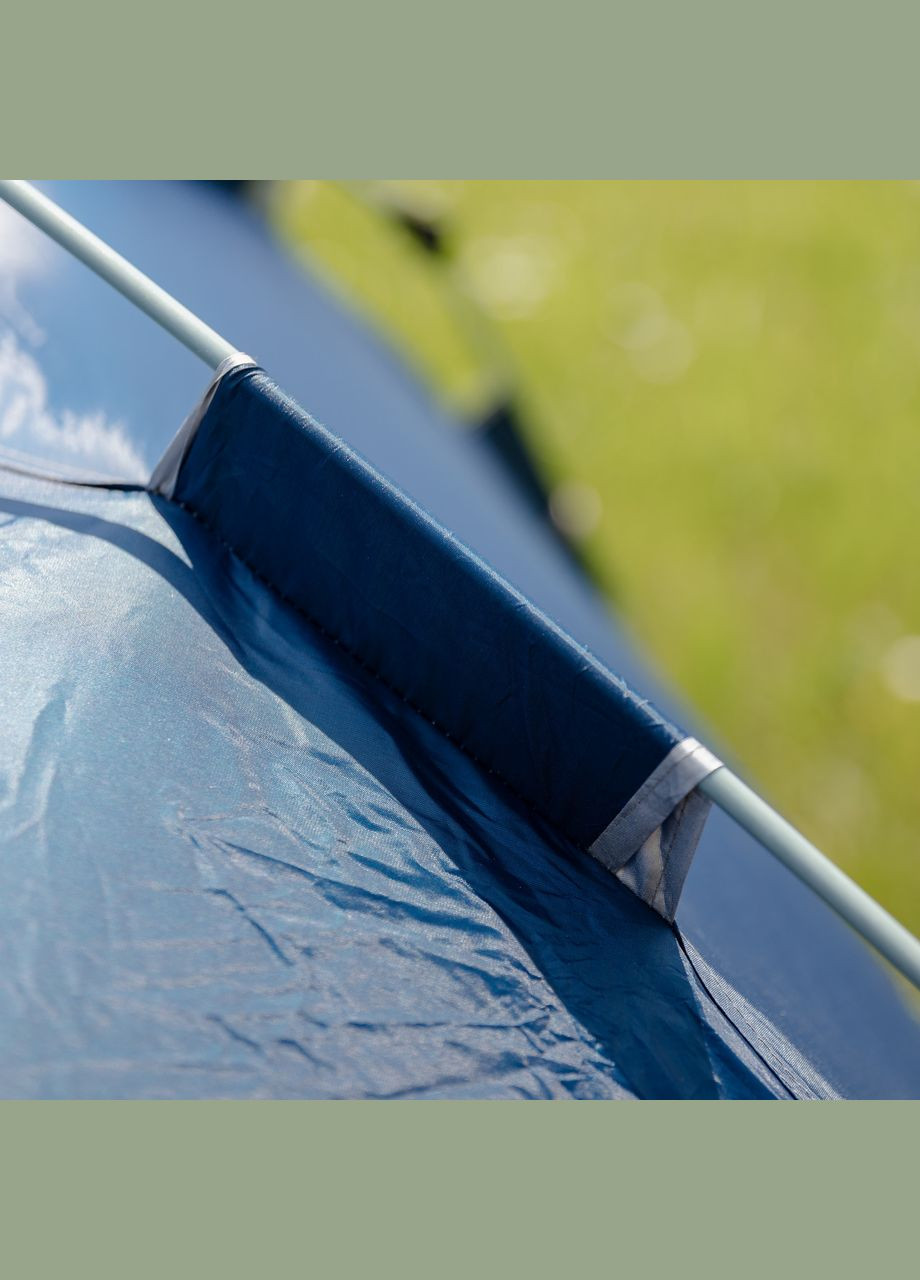 Намет кемпінговий тримісний 190×190×140 (см) автоматичний LU-002 Сиій LUGI (353503747)