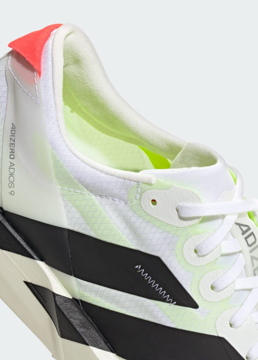 Кросівки для бігу Adizero Adios 9 Running adidas білі всесезони (317367544)