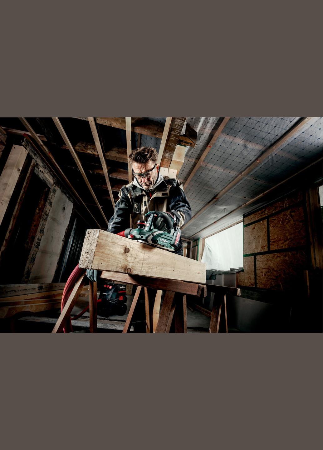 Аккумуляторный рубанок HO 18 LTX 20-82, Каркас (Картон) 602082890 (8040) Metabo (295034061)