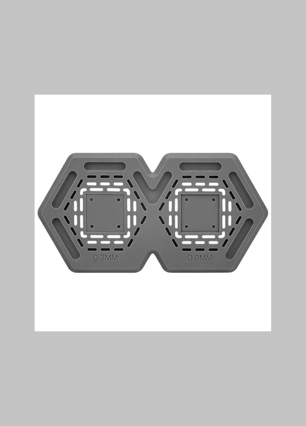 Килимок силіконовий TE-720 для ремонту BGA, реболінгу процесорів, мікросхем, магнітний Сірий TELIJIA (325701623)