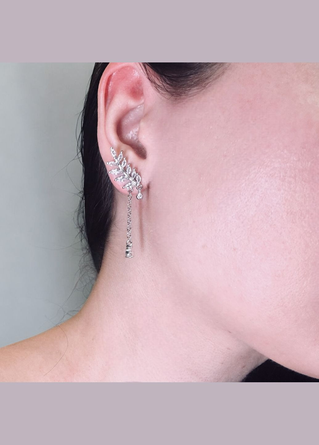 Сережки Branch Silver Mirshine (314984112)