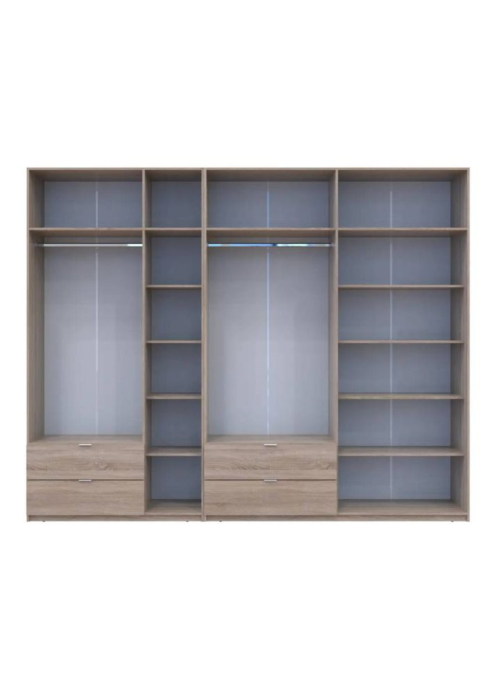 Комплект шаф для одягу Лукас (2 шт.) 300х50х240 см Дуб сонома (DRS-011708) Doros (362267748)