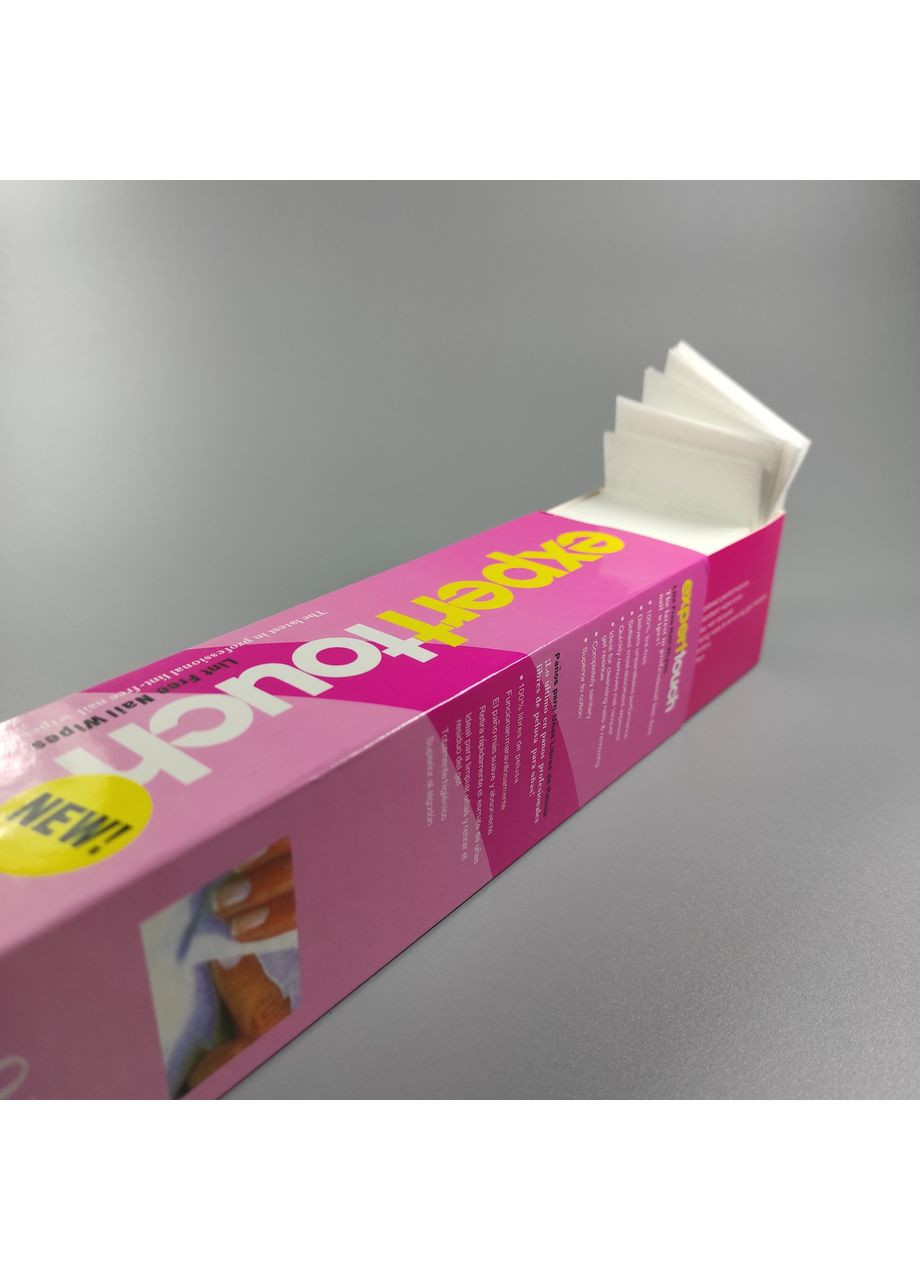 Безворсовые салфетки для маникюра Expert Touch (5 х 5 см) 325 шт/уп OPI (302725601)