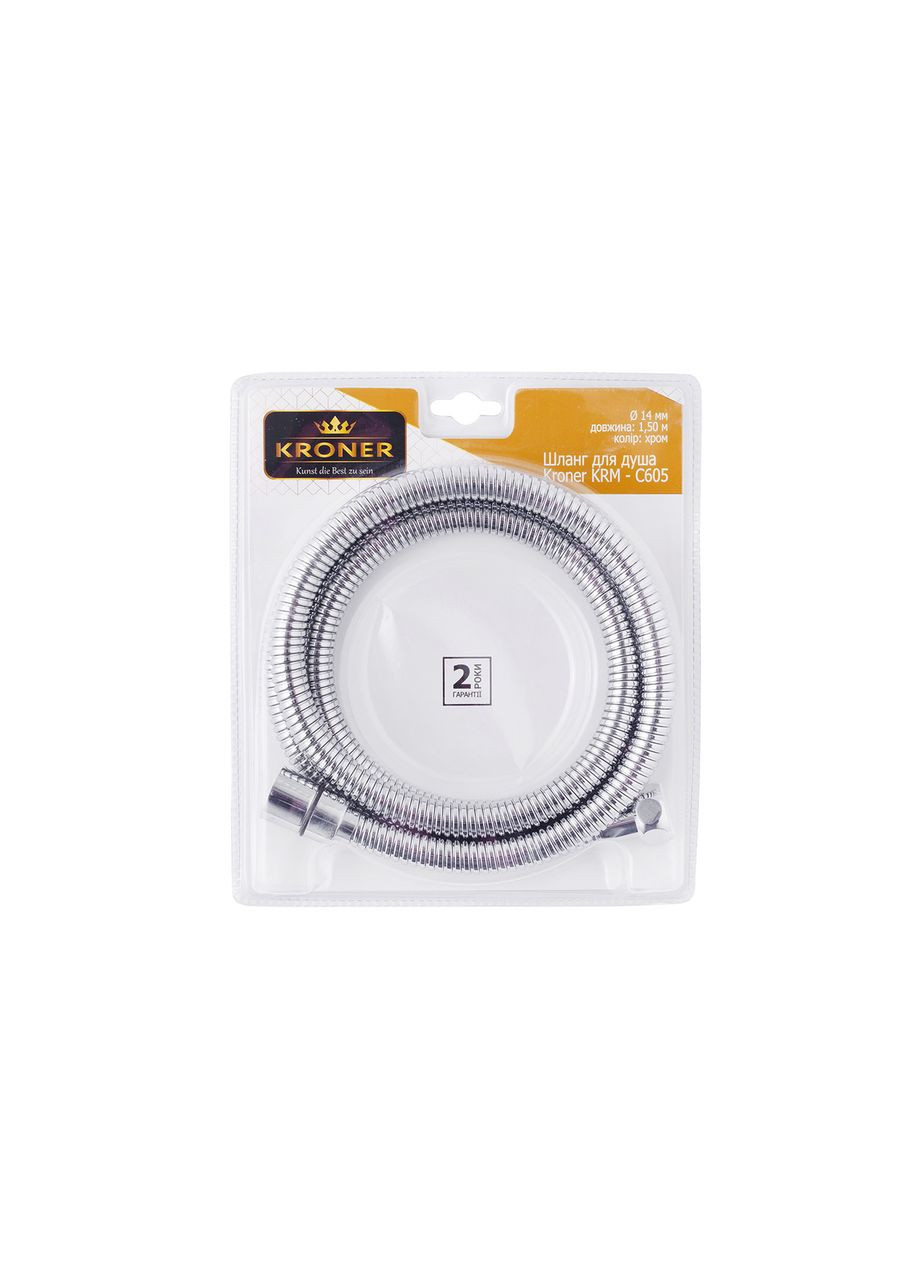 Шланг для душу KRM - 605 Anti-Twis 150 см Kroner (368591002)