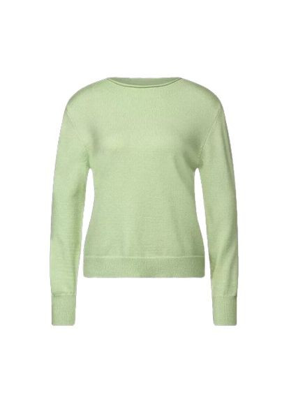 Светло-зеленый свитер Street One