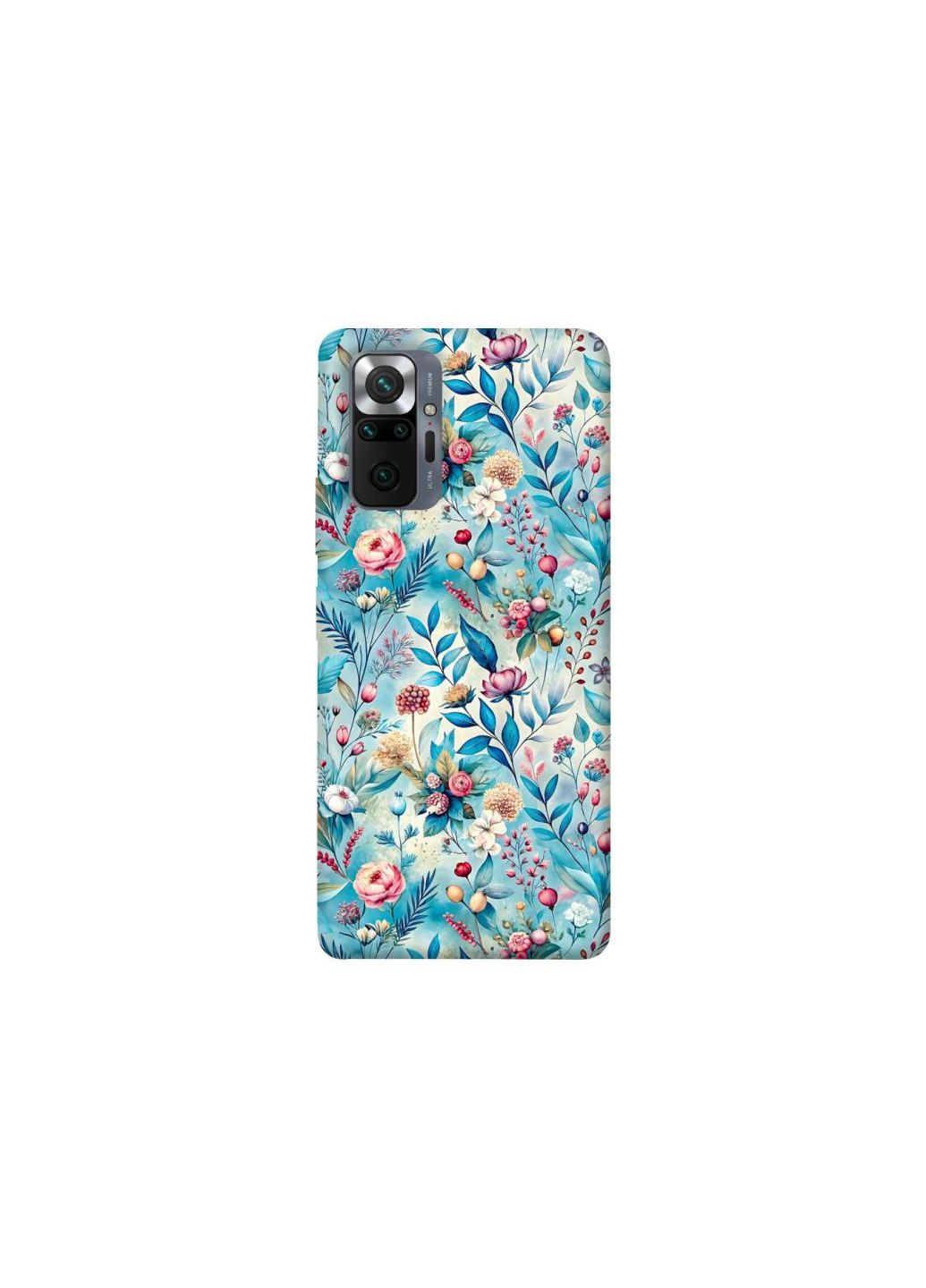 Чохол на Xiaomi Redmi Note 10 Pro Floral design ver.5 Frontalka (361320528)