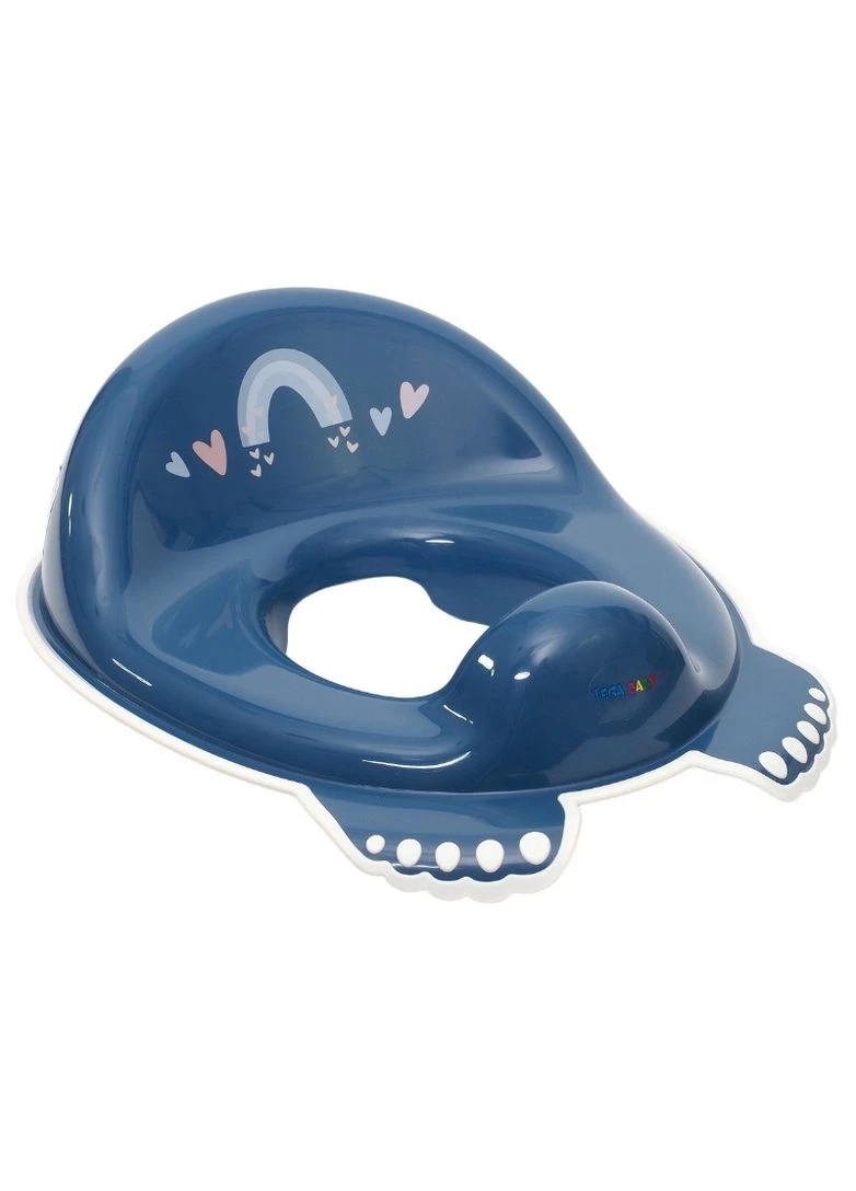 Накладка дитяча на сидіння унітазу антиковзка METEO navy Tega Baby (362583852)