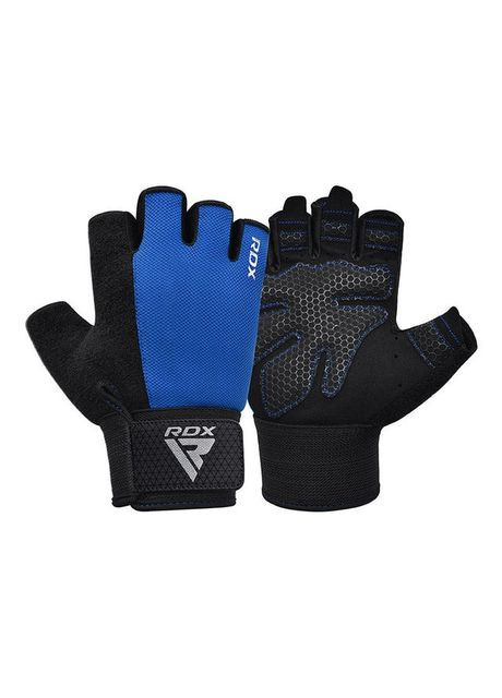 Рукавички для фітнесу W1 HALF BLUE PLUS (A-018133) RDX (317755949)
