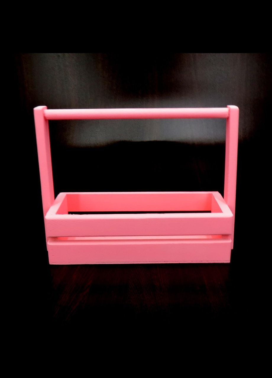 Подарунковий кошик з дерева Карнабі барбі (ПДК-000250) No Brand (328912463)