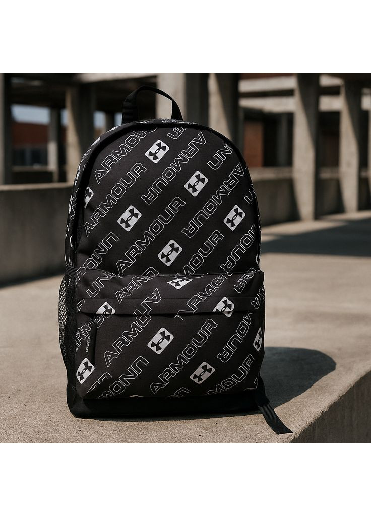 Рюкзак черно-белый многофункциональный Under Armour No Brand (353037159)