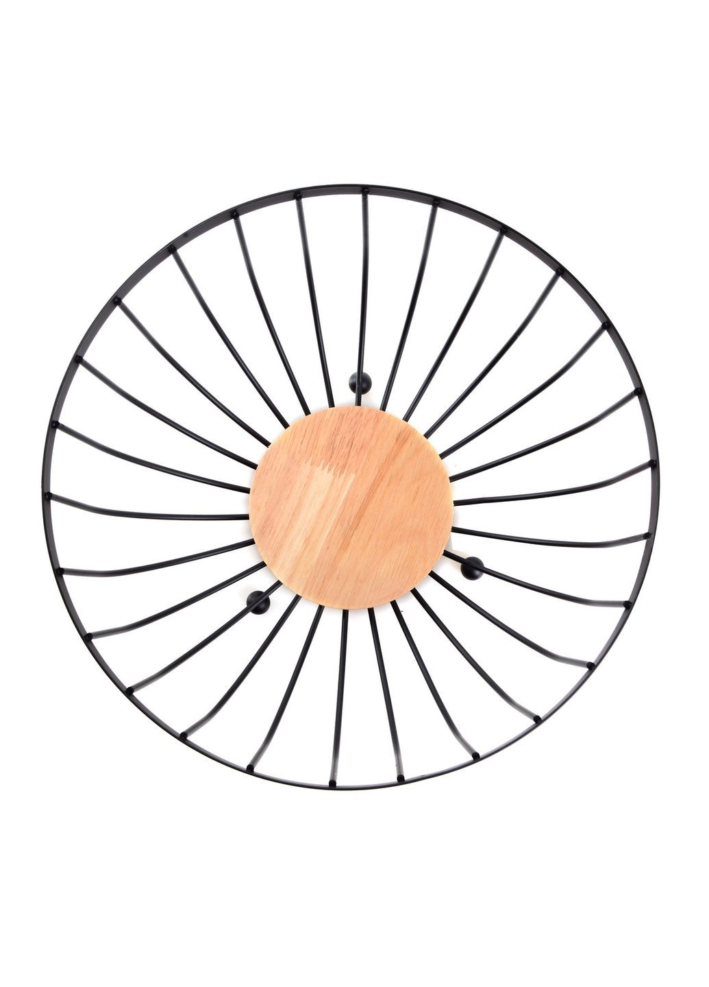 Ваза для фруктів Oder металева чорна 25*12 (RG-9004) Ringel (337128760)