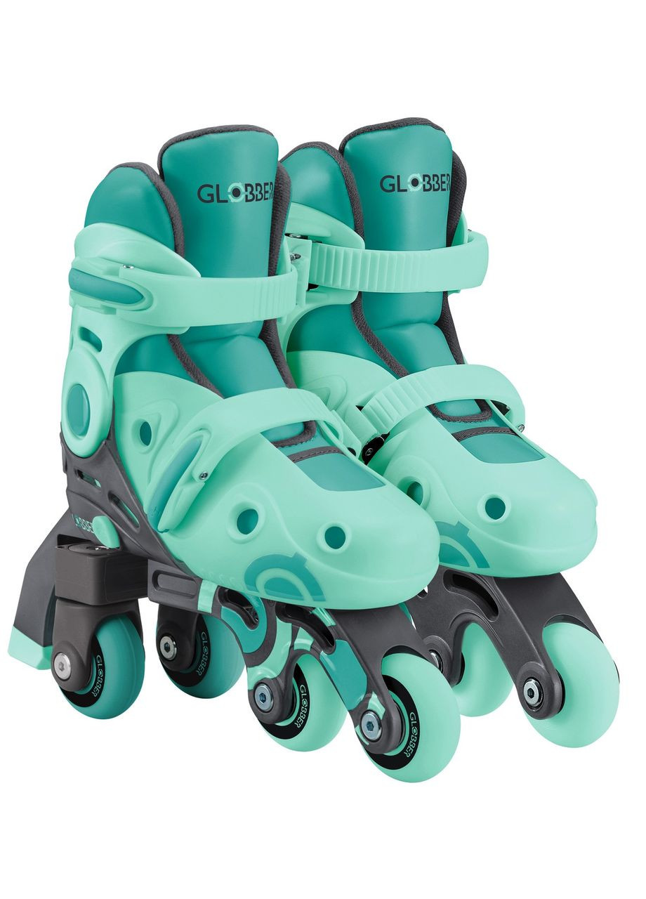 Роликові ковзани 2в1 розмір м'ятно-зелені () Globber 783-206 (317561270)