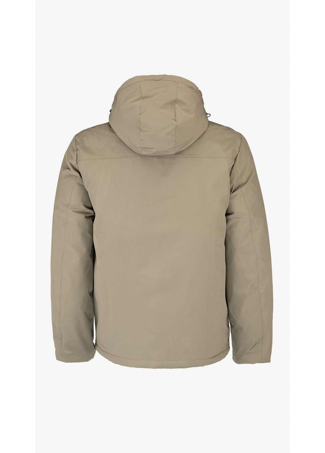Оливковая (хаки) зимняя куртка однотонная мужская 9911 shop (2000999148521) Demos