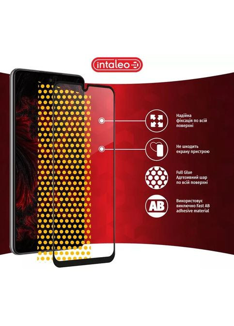 Защитное стекло для Samsung A25 5G Full Glue Black (1283126574931) Intaleo (316696768)