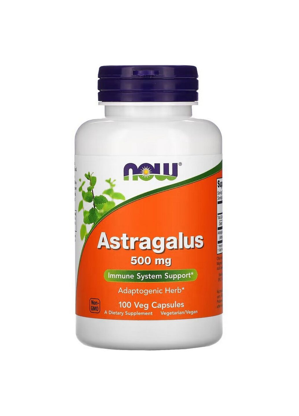 Натуральная добавка Astragalus 500 mg, 100 вегакапсул Now (293342365)