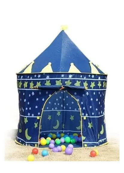 Дитячий намет ігровий Замок принца намет для дому та вулиці No Brand (334293497)