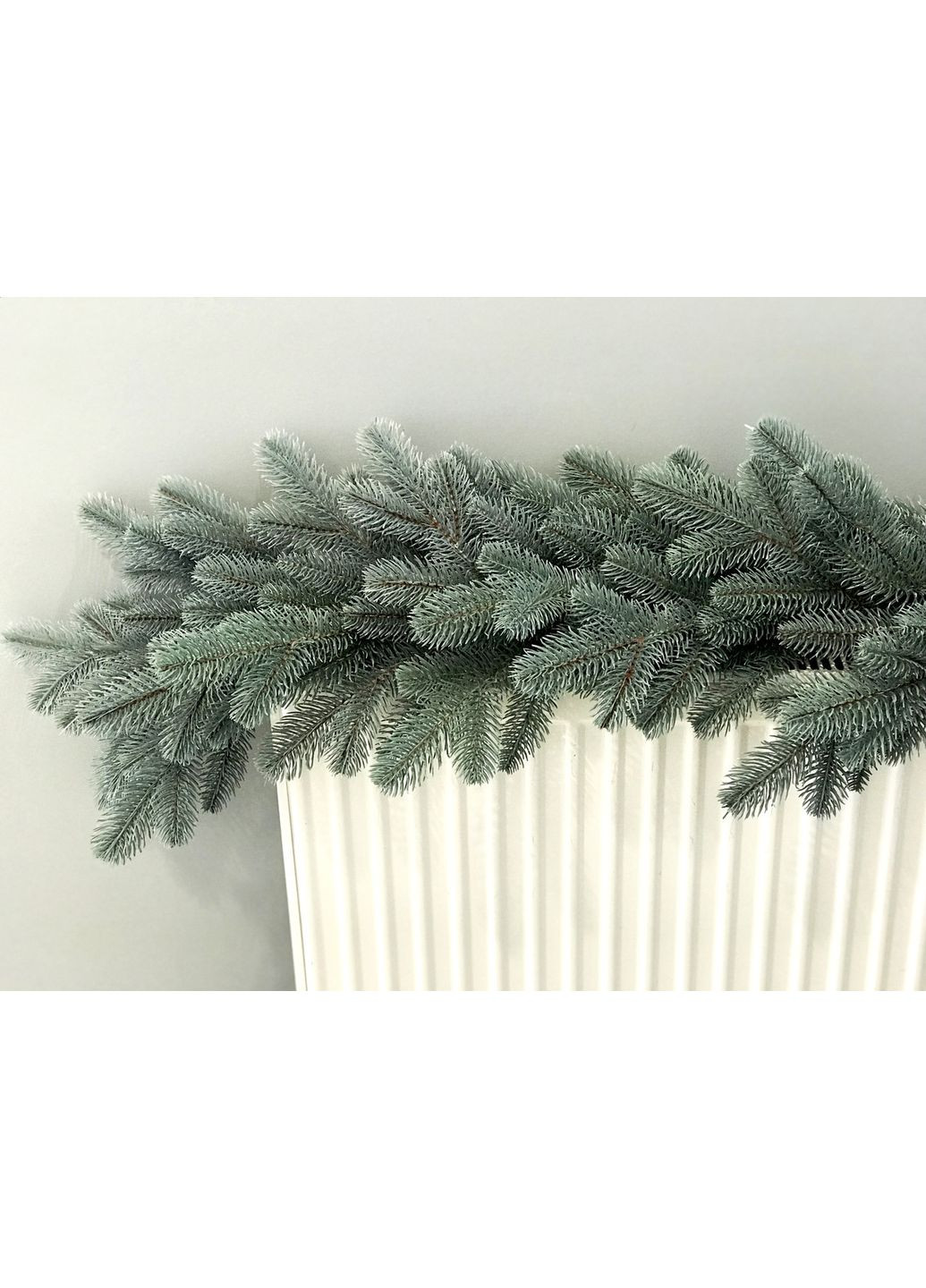 Хвойні гірлянди Lux литі блакитні (упаковка 4 штуки по 2 м) HVOYA (362445837)