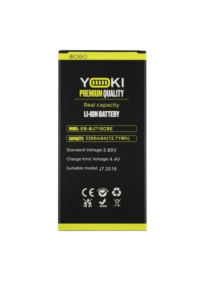 Аккумулятор для J710F Galaxy J7 2016 / EB-BJ710CBE Yoki Samsung Samsung J710F Galaxy J7 2016 (340912872)